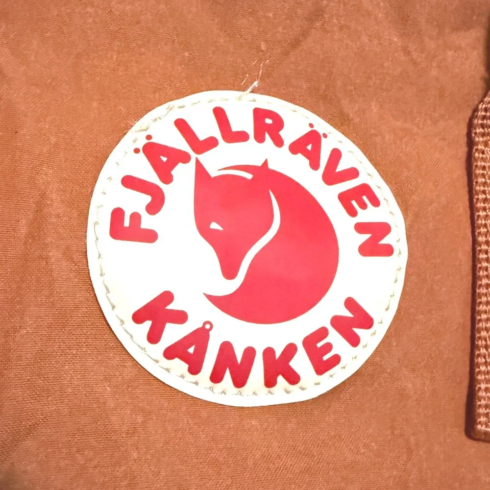 Fjällräven Kånken‎ Classic 16L Terracotta Brown Backpack Vinylon F Sweden Logo